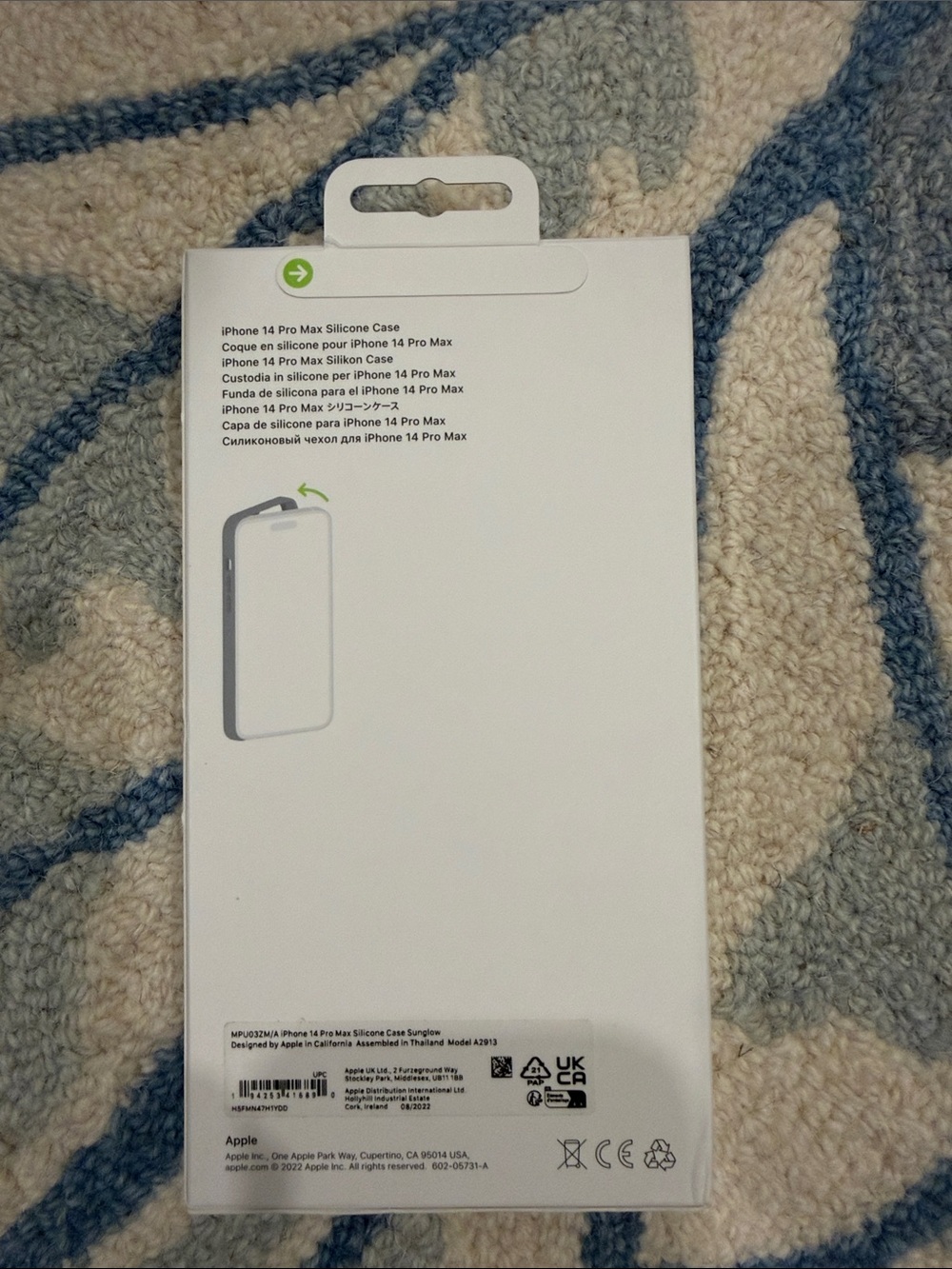 Apple iPhone 14 Pro Max Silicone Case - Lemon Yellow - Picture 2 of 2